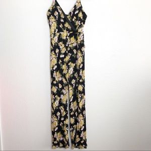 Lily rose one piece jump suit floral print/ Size M